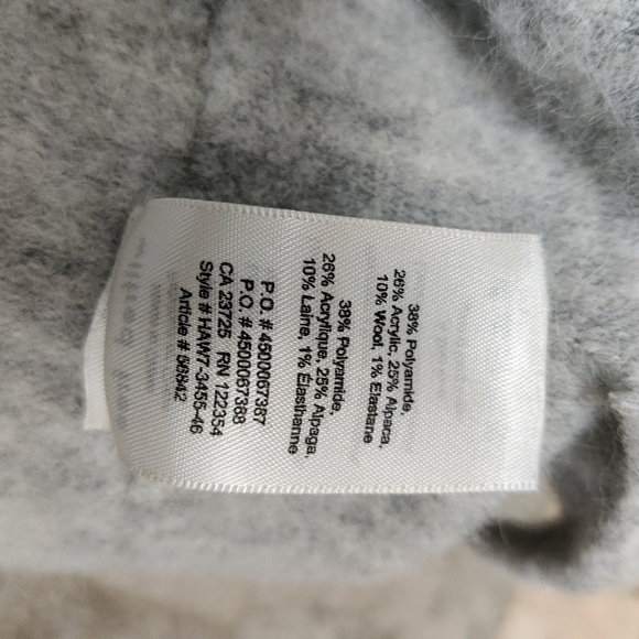 Wilfred Free Fringe Heather Grey Vest XXS - Picture 9 of 11